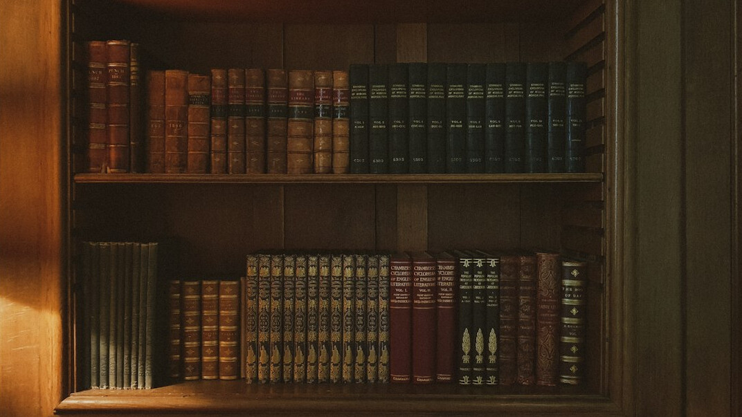 old library interior